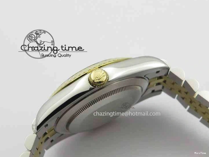 MiroTime 0304 DateJust II 41mm SS YG BP Maker Best Edition White Diam Dial On Jubilee Bracelet A ModernLook 3663